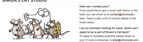 Job Applications and Showreel